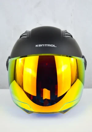 Casco Integral Marca Kontrol 236 Con Visor De Colores, Dot