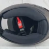 Casco Integral Para Moto Ich 501 Negro, Visor Transparente