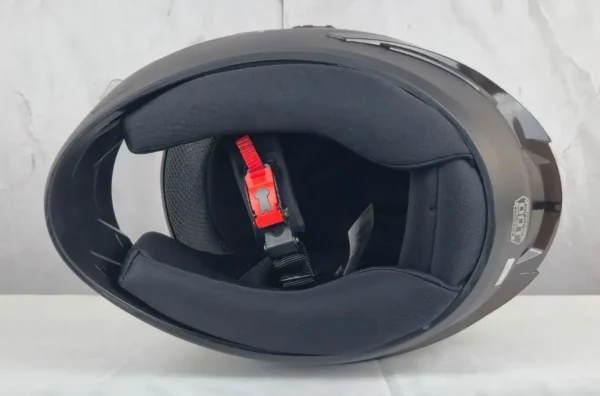 Casco Integral Para Moto Ich 501 Negro, Visor Transparente