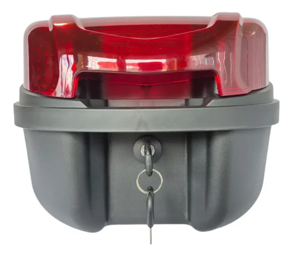 Maletero Baul Para Moto Marca Gs 30 Litros Incluye Base