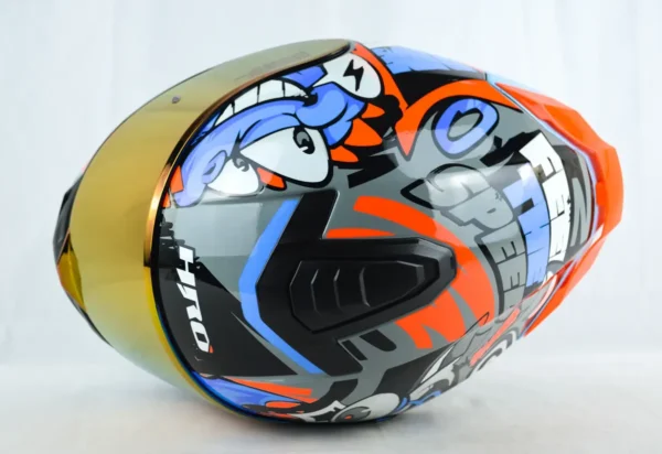 Casco Integral Marca Hro 506 Sp, Certificación Dot