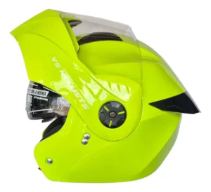 Casco Abatible Vs 700 Verde Police, Certificacion Dot