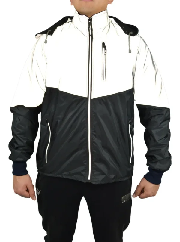 Chaqueta Reflectiva Combinada 2 Colores Con Malla Interna