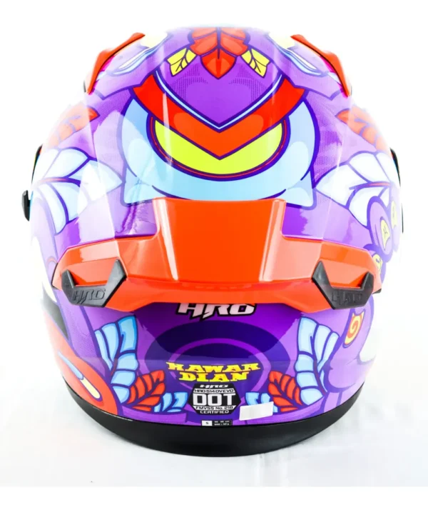 Casco Integral Hro 514 Dv Evo Certificado Dot, Gafa Interna