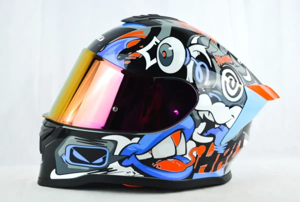 Casco Integral Marca Hro 506 Sp, Certificación Dot