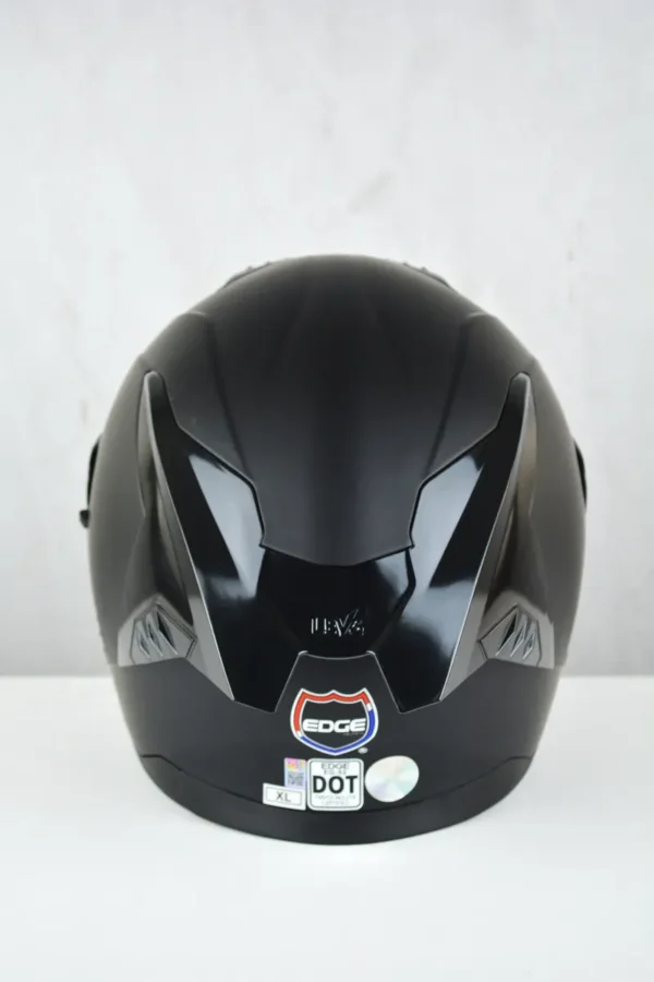 Casco Integral Marca Edge Racer, Doble Visor Certificado Dot