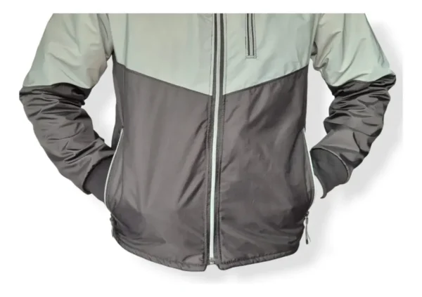 Chaqueta Acolchada Térmica Reflectiva Hombre, Combinada