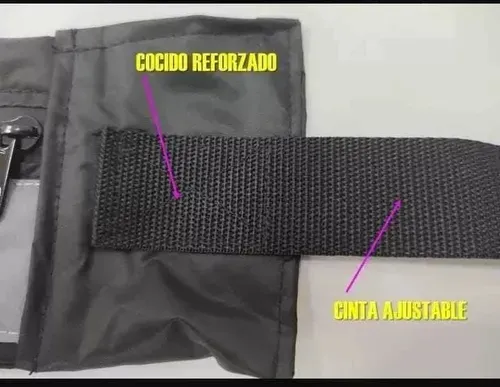 Tula o maleta, porta Cascos 100% Impermeable, Reflectiva