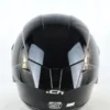 Casco Integral Para Moto Ich 501 Sp Solid Negro Brillo, Dot.