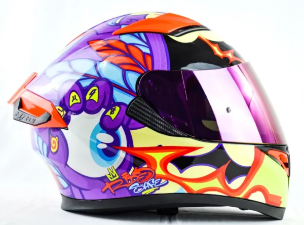 Casco Integral Hro 514 Dv Evo Certificado Dot, Gafa Interna