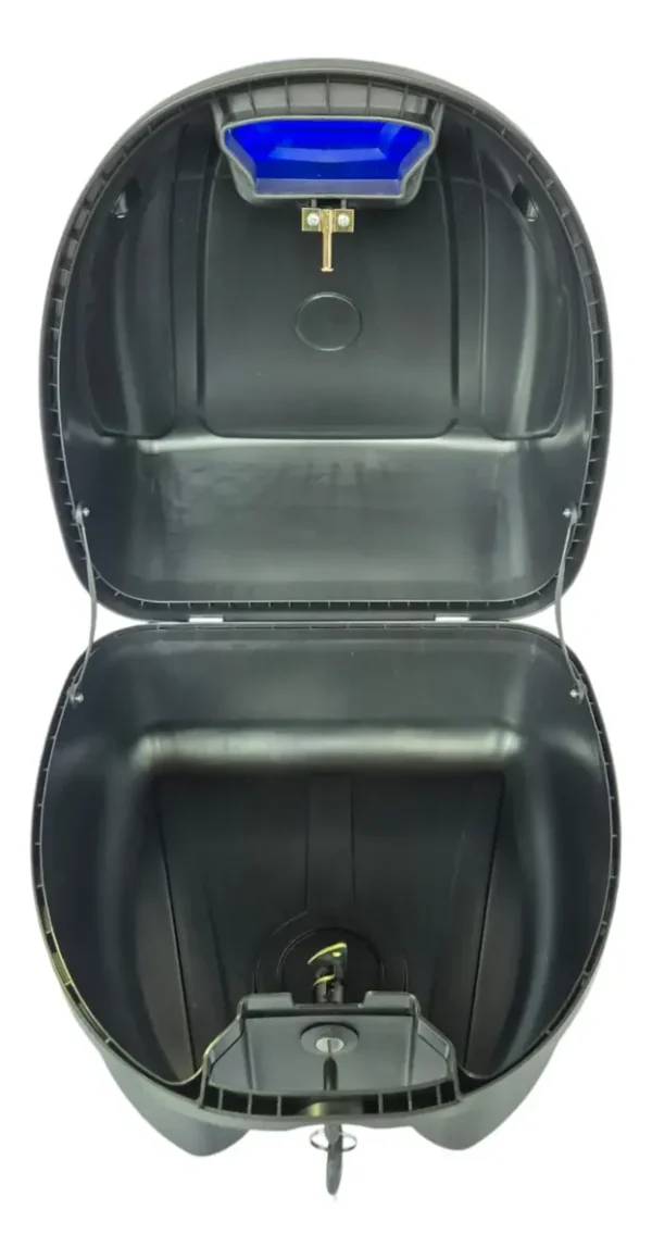 Maletero Baul Para Moto Marca Gs 30 Litros Incluye Base