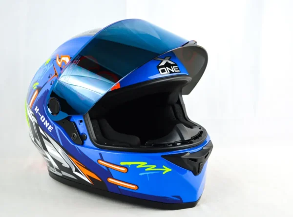 Casco Integral Para Moto Marca X-one 500 Gt, Dot