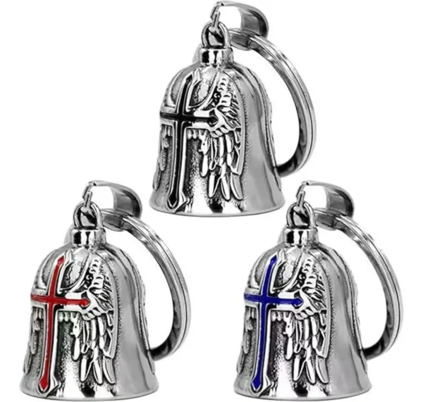 D_NQ_NP_2X_751688-MCO99688722363_112025-F Campana Amuleto Moto Protección Guardián Biker Suerte Regalo