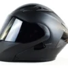 Casco Ich 3130 Abatible Plano Certificado, Color Negro Mate