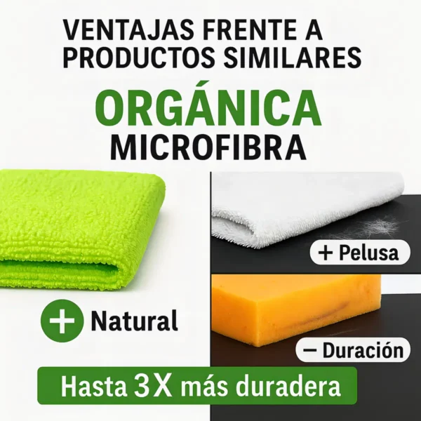 Bayetilla de Microfibra Premium Verde