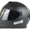 Casco Integral Marca Edge Racer, Doble Visor Certificado Dot