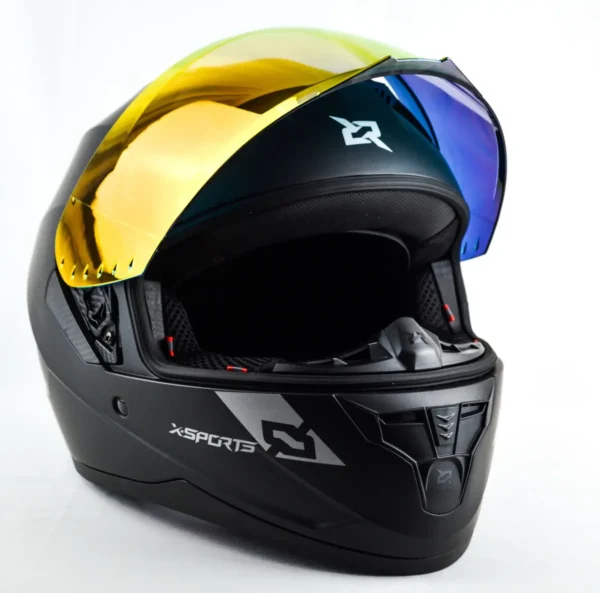 Casco Integral Solid Marca X-sports M67, Certificación Dot