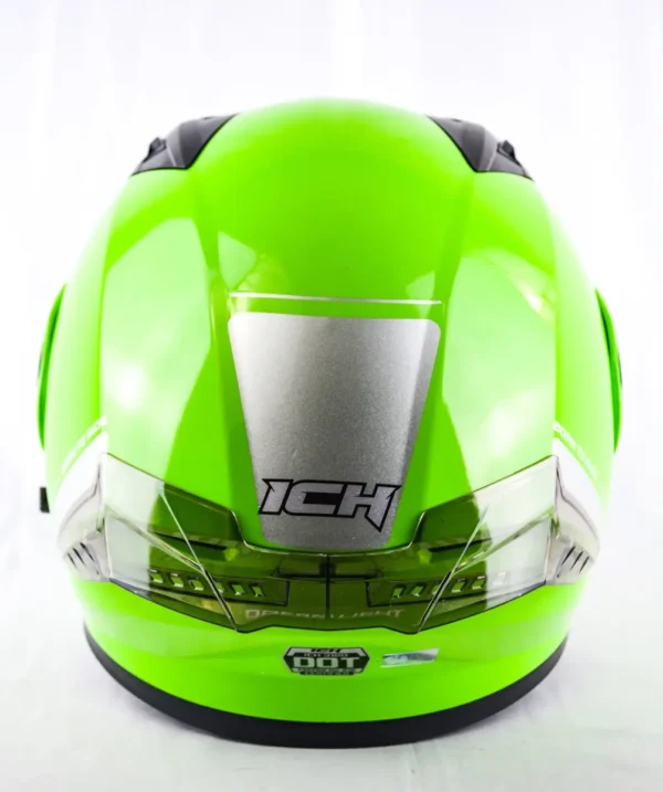 Casco Abatible Verde Policia Marca Ich 3120