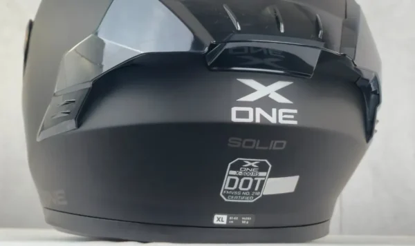 Casco Integral Para Moto Marca X-one 500RS, Certificación Dot