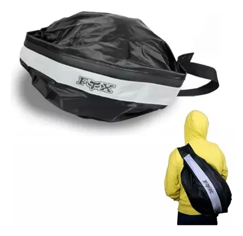 Tula o maleta, porta Cascos 100% Impermeable, Reflectiva
