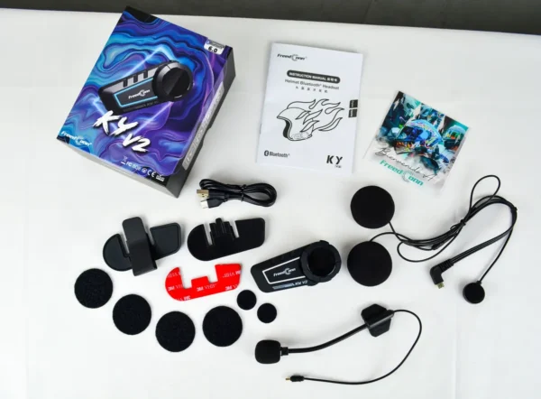 Intercomunicador Para Casco Freedconn Ky V2, Bluetooth 6.0