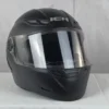 Casco Integral Para Moto Ich 501 Negro, Visor Transparente
