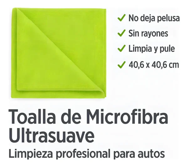 Bayetilla de Microfibra Premium Verde