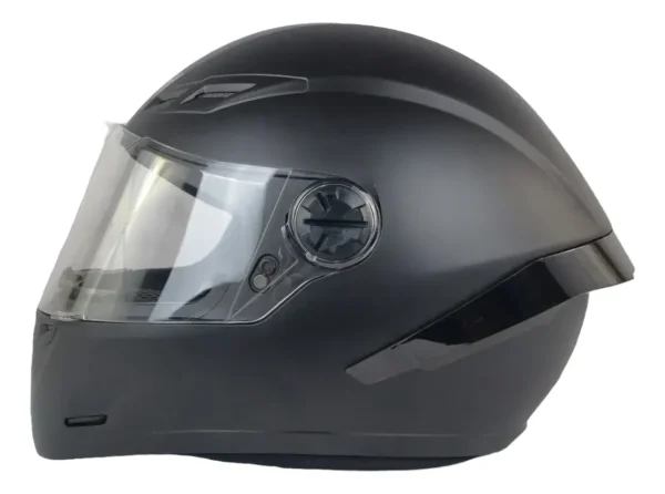 Casco Integral Para Moto Ich 501 Negro, Visor Transparente