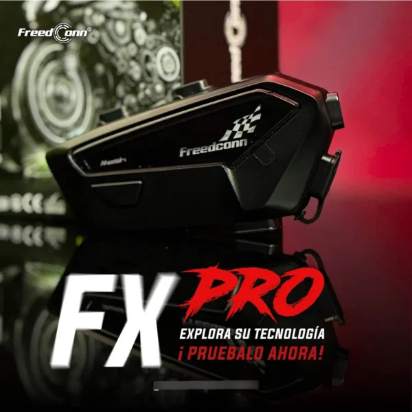 Intercomunicador Con Ia Y Conexion Mesh, Freedconn Fx Pro