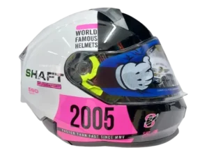 Casco Para Motociclistas Marca Shaft 560,certificado Ece