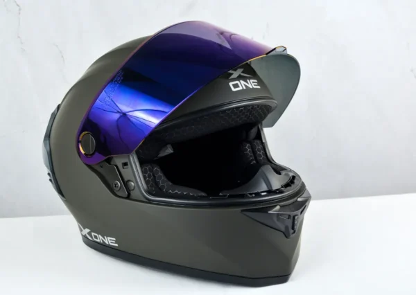 Casco Integral Para Moto Marca X-one 500, Certificación Dot