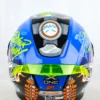 Casco Integral Para Moto Marca X-one 500 Gt, Dot