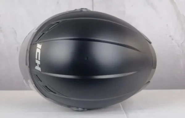 Casco Integral Para Moto Ich 501 Negro, Visor Transparente
