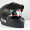 Casco Integral Marca Edge Racer, Doble Visor Certificado Dot