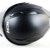 Casco Ich 3130 Abatible Plano Certificado, Color Negro Mate