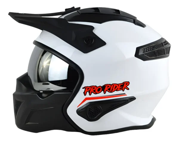 Casco Modular Marca Pro Rider 207, Certificación Dot