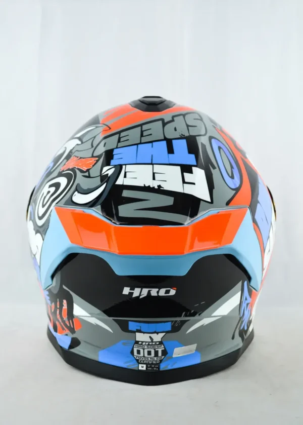 Casco Integral Marca Hro 506 Sp, Certificación Dot