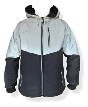 Chaqueta Acolchada Térmica Reflectiva Hombre, Combinada