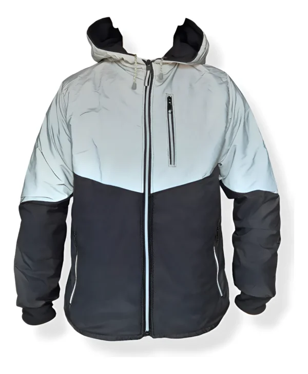 Chaqueta Acolchada Térmica Reflectiva Hombre, Combinada