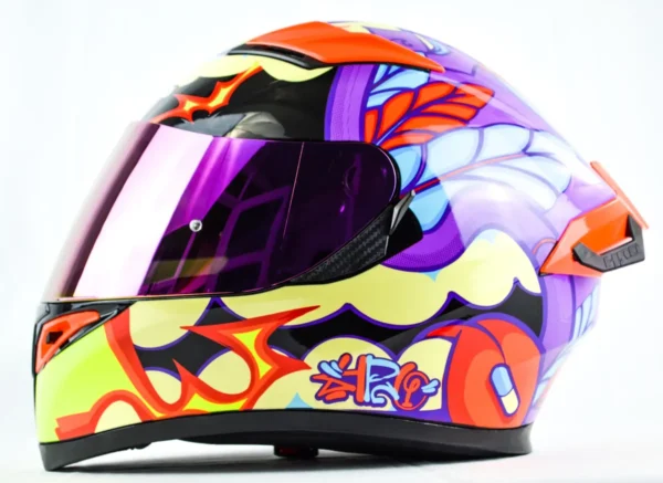Casco Integral Hro 514 Dv Evo Certificado Dot, Gafa Interna