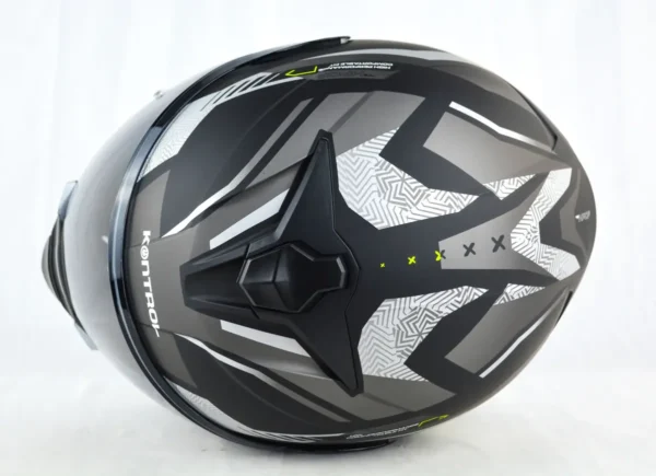 Casco Abatible Marca Kontrol Trooper, Diseño, Certificación Dot.