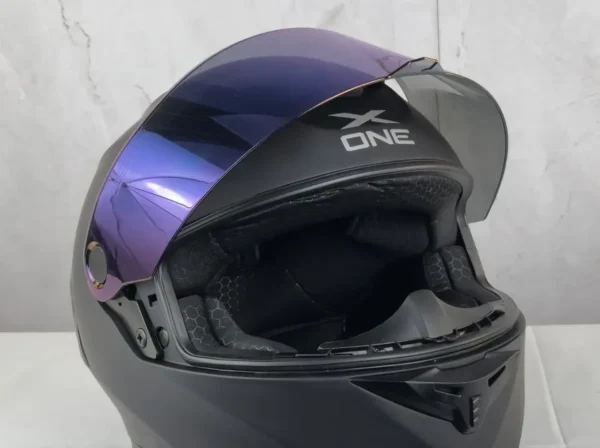 Casco Integral Para Moto Marca X-one 500RS, Certificación Dot