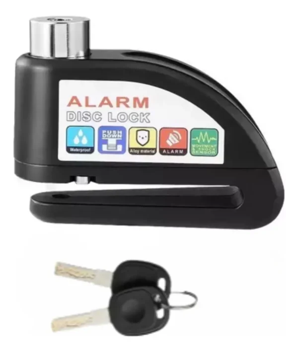D_NQ_NP_2X_902496-MCO80282047822_112024-F Candado Moto Freno De Disco Con Alarma Y Recordatorio - As