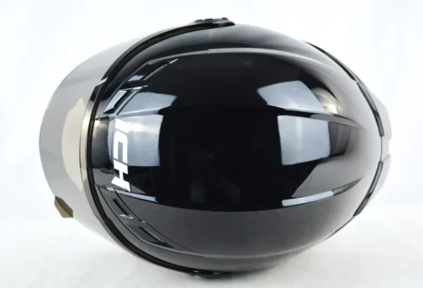 Casco Integral Para Moto Ich 501 Sp Solid Negro Brillo, Dot.