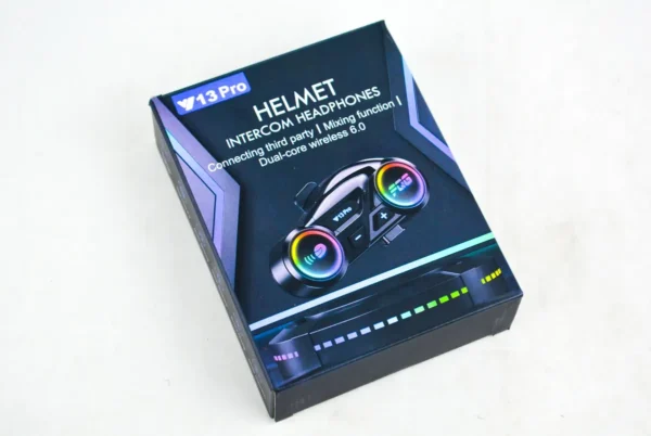 Intercomunicador Para Casco Y13 Pro, Bluethooth 5.3