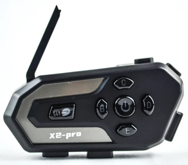 Intercomunicador Para Casco 2x Pro, Bluethooth 5.3