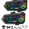 Intercomunicador Para Casco Y10 2x, Bluethooth 5.3