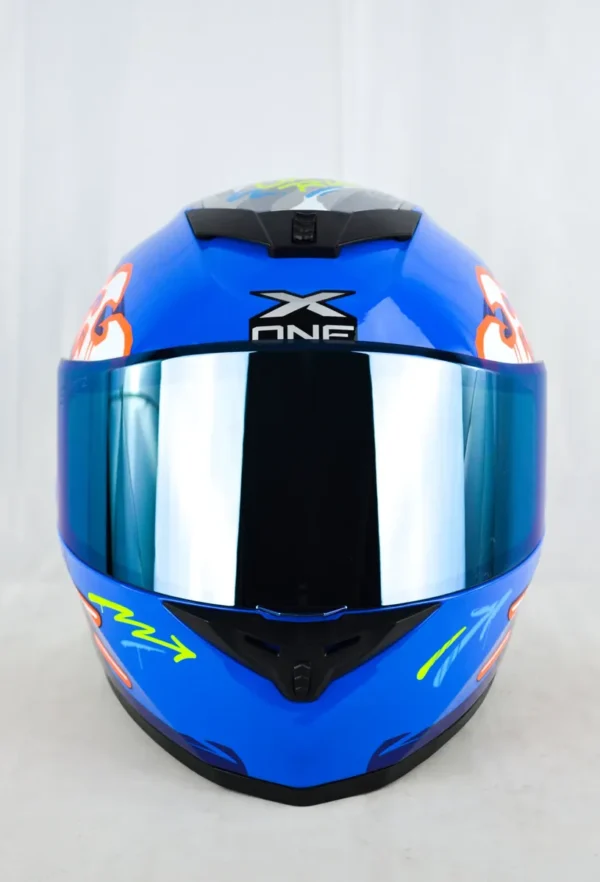 Casco Integral Para Moto Marca X-one 500 Gt, Dot