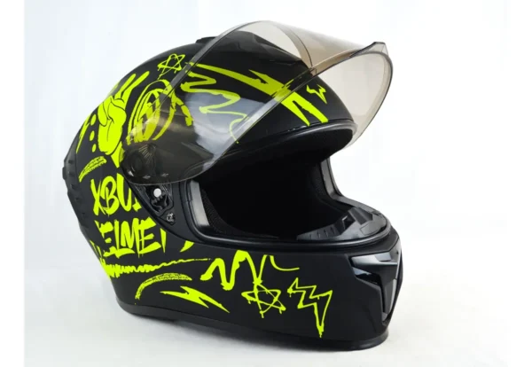 Casco Integral Marca Kov X-bull Balto, Certificacion Dot.