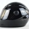 Casco Integral Para Moto Ich 501 Sp Solid Negro Brillo, Dot.